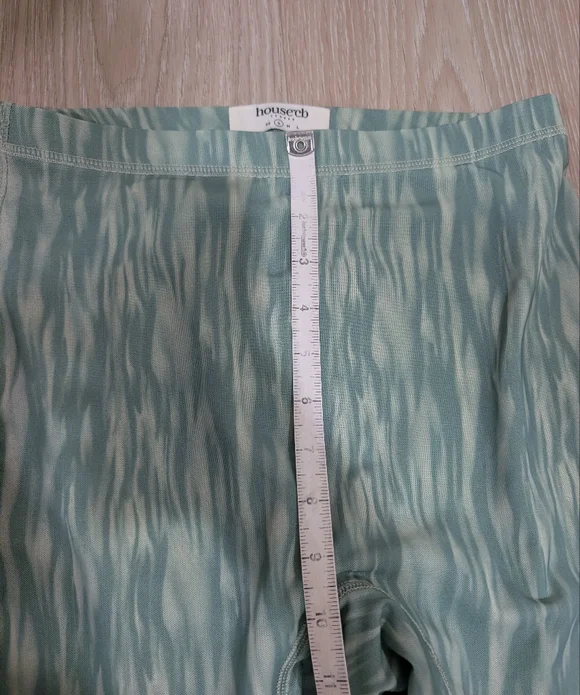 House of CB Erin Mesh Flared Trousers in Ivy Print - Picture 12 of 16